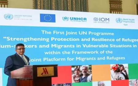 بيان مشترك حول إطلاق البرنامج المشترك للأمم المتحدة في إطار المنصة المشتركة اللاجئين وللمهاجرين في مصر