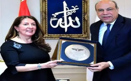وزير الطيران المدني يستقبل سفيرة الولايات المتحدة الأمريكية لبحث أطر التعاون الثنائي بين البلدين
