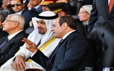 بال وال.. السيسي ورئيس الإمارات يشهدان حفل تخريج دفعة جديدة من الأكاديمية والكليات العسكرية 2024