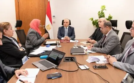 وزير الرى يتابع الرؤية المستقبلية لتطوير الهيئة المصرية العامة للمساحة