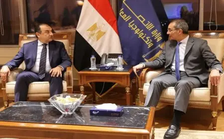 وزيرا الاتصالات وتكنولوجيا المعلومات وقطاع الأعمال العام يتابعان مشروع تطبيق برنامج تخطيط موارد المؤسسات “ERP”