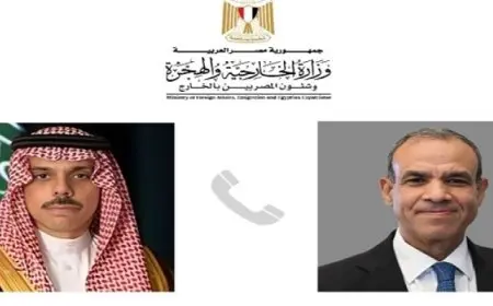 وزير الخارجية ونظيره السعودي يبحثان هاتفيا جهود وقف العدوان الإسرائيلي في المنطقة
