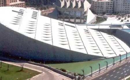 وفد من نجوم السينما العالمية يزور مكتبة الإسكندرية