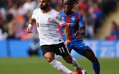 ليفربول يؤمن صدارته للدوري الانجليزي بالفوز على كريستال بالاس بهدف نظيف