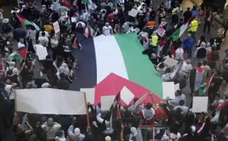 أسوشيتد برس ترصد مسيرات مؤيدة لفلسطين في أوروبا مع اقتراب ذكرى 7 أكتوبر