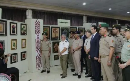 القوات المسلحة تنظم معرضا فنيا لإبداعات المحاربين القدماء بمناسبة نصر أكتوبر