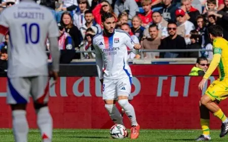 بمشاركة مصطفى محمد.. نانت يخسر أمام ليون 0-2 في الدوري الفرنسي