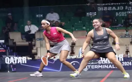 انطلاق منافسات دور الـ 16 ببطولة الاسكواش المفتوحة بنيويورك اليوم