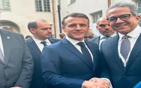 العناني يزور فرنسا في إطار مشاركته في قمة الفرنكوفونية