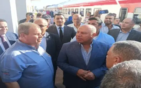 كامل الوزير يعلن تشغيل قطار ” الفردان – بئر العبد ” مجانا لمدة أسبوع