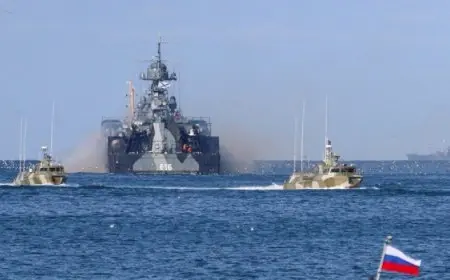 البحرية الأوكرانية: 16 سفينة حربية روسية بالبحر الأسود منها 7 حاملات صواريخ كاليبر