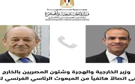 وزير الخارجية للمبعوث الفرنسي إلى لبنان: وتيرة التصعيد بالمنطقة تستوجب تكاتف الجهود