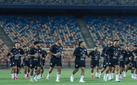 منتخب مصر يواصل تدريباته استعدادًا لمواجهة موريتانيا الجمعة