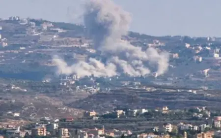 غارات إسرائيلية على بلدات جنوب لبنان.. وحزب الله يشن أكبر هجوم صاروخي على حيفا