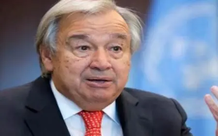 جوتيريش : العام الحالى هو عام الأزمات ولبنان على شفا حرب شاملة