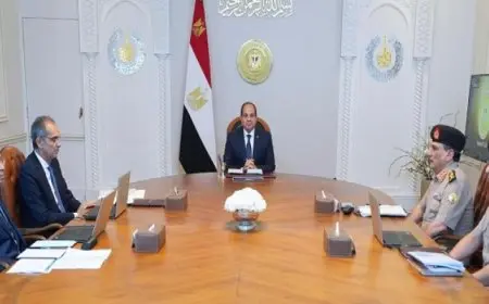 الرئيس السيسي يطلع على تطورات إنشاء مراكز البيانات وإطلاق السحب الحاسوبية في مصر