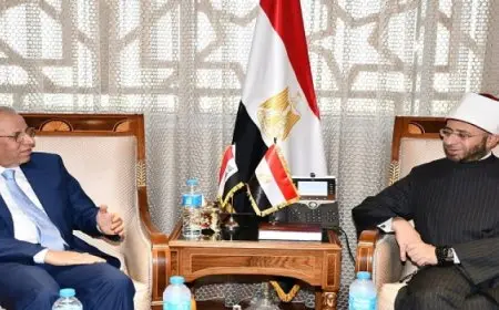 بال .. وزير الأوقاف يستقبل سفير العراق بالقاهرة لبحث التعاون المشترك