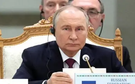 بوتين وبزشكيان يبحثان الوضع في الشرق الأوسط على هامش مؤتمر دولي