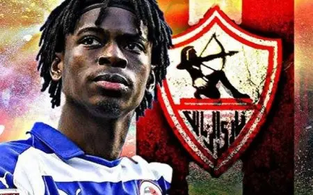 الزمالك يوجه الشكر للاعب أوفي إيجاريا لرفضه الخضوع للمتابعة قبل التعاقد معه