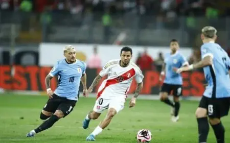 أوروجواي تسقط أمام بيرو في الوقت القاتل بتصفيات كأس العالم