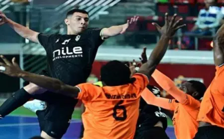 الزمالك يفوز على الصداقة الكاميروني 30-14 في بطولة إفريقيا لكرة اليد