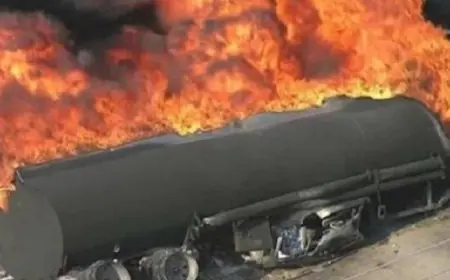 مقتل 4 أشخاص وإصابة 5 آخرين جراء انفجار صهريج غاز في روسيا