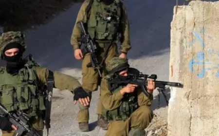 قوات الاحتلال تشن اقتحامات فى مناطق متفرقة بالضفة الغربية