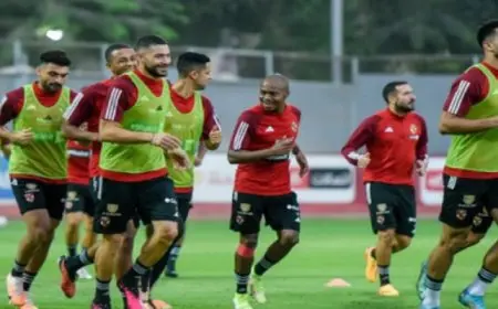 الأهلي يستأنف تدريباته اليوم استعدادا للسوبر المصري