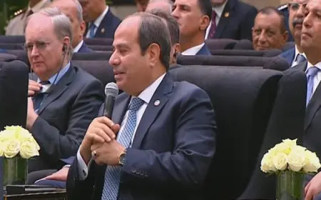 الرئيس السيسي لأهالي سيناء: حافظوا على كل ذرة رمل من سيناء