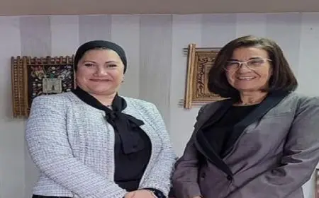 رئيسة المجلس القومي للطفولة تستقبل المدير التنفيذي لمؤسسة “بصيرة” لبحث سبل التعاون