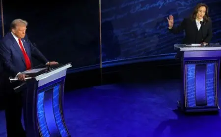 قبل 3 أسابيع من يوم الحسم.. هاريس وترامب يتواجهان عن بُعد بولايتين حاسمتين