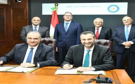 وزير البترول يشهد توقيع اتفاق شراكة بين إيجاس وكوبيلوزوس اليونانية فى تجارة ونقل وتوريد الغاز الطبيعى