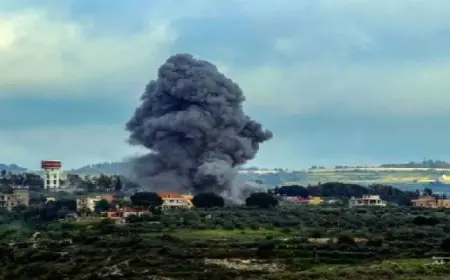 غارات إسرائيلية على بلدات جنوب لبنان ..وحزب الله يستهدف مستعمرة “كريات شمونة”