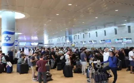 تحذيرات من صواريخ باليستية على تل أبيب ووقف حركة الملاحة