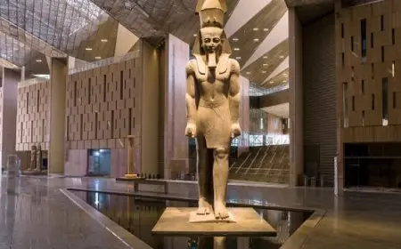 المتحف المصري الكبير يفتح أبوابه أمام زوراه غدًا في إطار التشغيل التجريبي