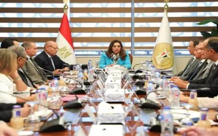 وزيرة التنمية المحلية تتابع مع محافظ القاهرة تحضيرات المنتدى الحضري العالمي