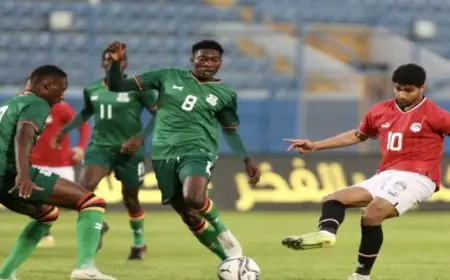 منتخب مصر يحسم التأهل لأمم أفريقيا بهدف إبراهيم عادل في موريتانيا