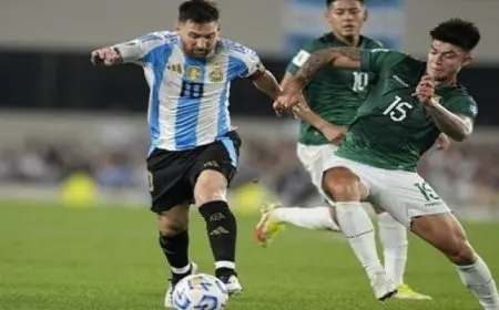 الأرجنتين تسحق بوليفيا بـ نصف دستة أهداف بينها هاتريك لميسي في تصفيات مونديال 2026