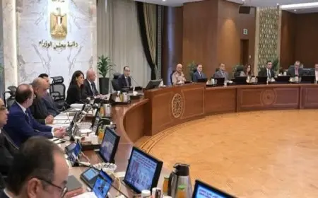 مجلس الوزراء يوافق على عدد من القرارات الهامة خلال اجتماعه اليوم