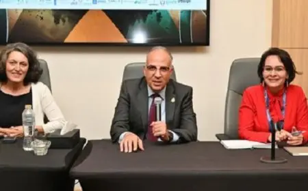 سويلم يبحث مقترح إعداد مشروع إقليمي فى مجال التحلية للإنتاج الكثيف للغذاء