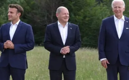 قمة أمريكية أوروبية في برلين غدا تركز على الحرب في أوكرانيا