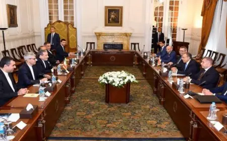 وزير الخارجية يبحث مع نظيره الإيراني التطورات الاقليمية في لبنان وقطاع غزة والبحر الأحمر