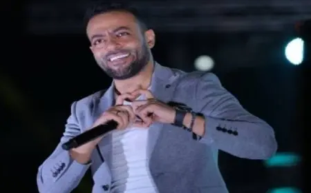 اليوم.. تامر عاشور لأول مرة على مسرح الأوبرا ضمن فعاليات مهرجان الموسيقى العربية