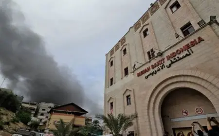 الاحتلال الإسرائيلي يحاصر مستشفى “الإندونيسي” شمال قطاع غزة