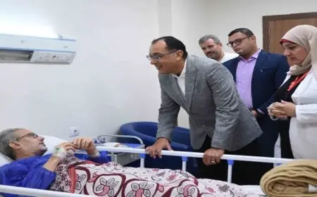بال ..رئيس الوزراء يتفقد مستشفى سمالوط المركزي لمتابعة جوانب التطوير والخدمات المقدمة