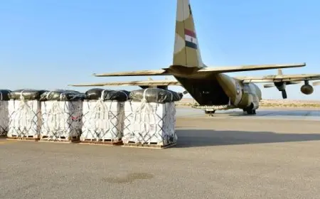 بال وال.. مصر والإمارات تسقطان أطنانًا من المساعدات الإنسانية جوًا على شمال قطاع غزة
