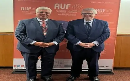 وزير التعليم العالي يبحث مع نظيره الفرنسي سُبل التعاون المُشترك