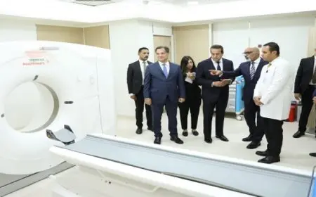 وزير الصحة ونظيره اليوناني يتفقدان مستشفى التأمين الصحي بالعاصمة الإدارية الجديدة
