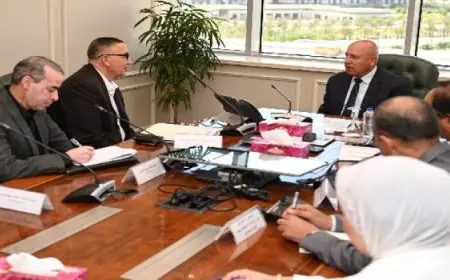 وزير الصناعة يبحث مع رئيس شركة تكنولوجيا الحديد خطة إنشاء مصنع لإنتاج الأبواب المصفحة