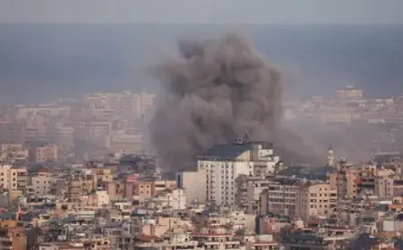 طيران الاحتلال يشن 14 غارة على الضاحية الجنوبية لبيروت .. وحزب الله يطلق رشقات صاروخية على حيفا وعكا